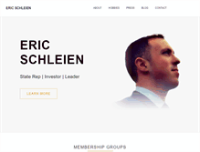 Tablet Screenshot of ericschleien.com
